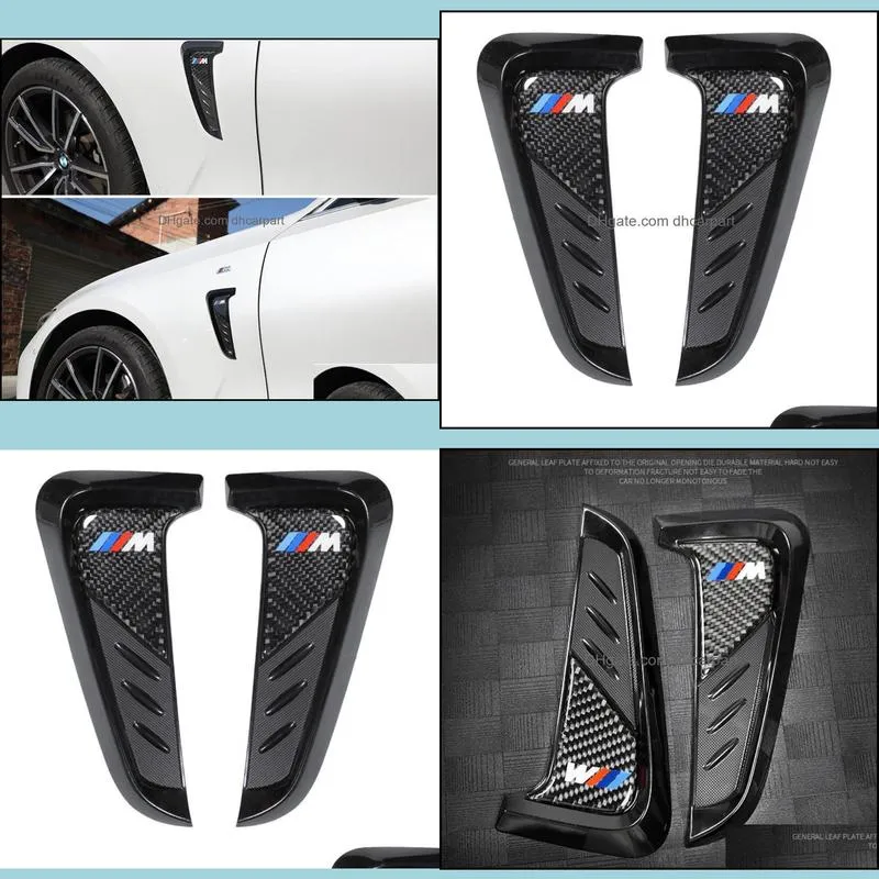 2pcs M Logo Car Badges Side Marker Body Sticker Auto Styling Decoration Accessories For BMW 1 3 5 G01 F20 G30 F30 F31 E36 E39 E87 E60 E46 E91 X1 X3 X5
