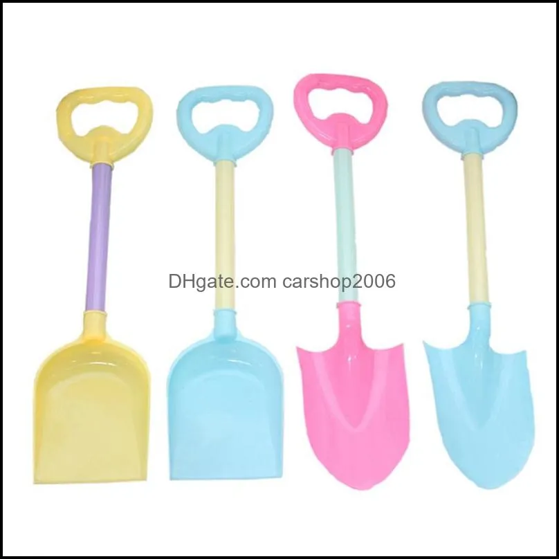 Plastic Beach Shovel for Kids Outdoor Digging Sand Snow Summer Beaches Toys Child Playing Sand Tool Play House