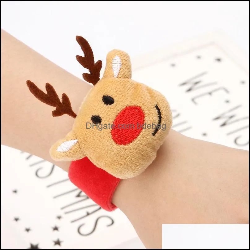 Christmas pat circle decoration bracelet small gift children`s day toy factory direct sales