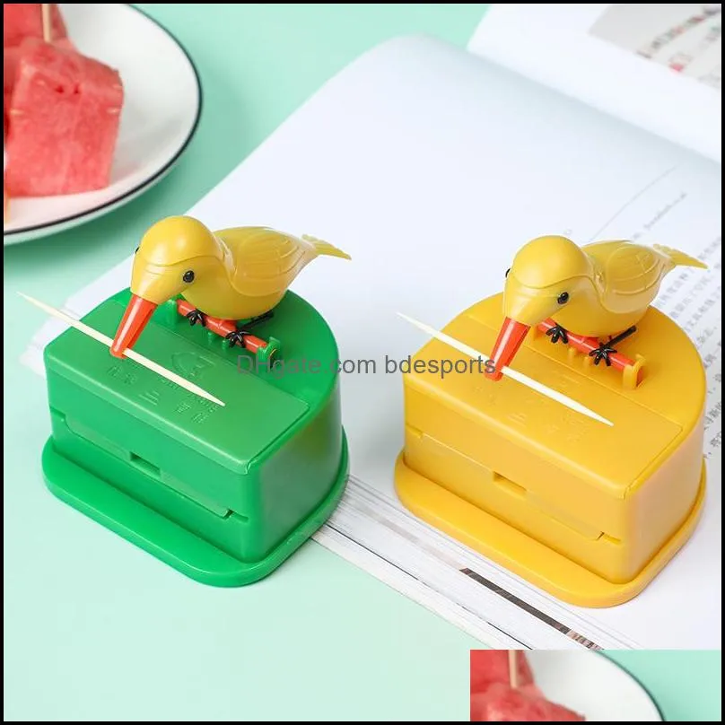Birdie toothpick box creative press automatic -up toothpick intelligent container net red gift