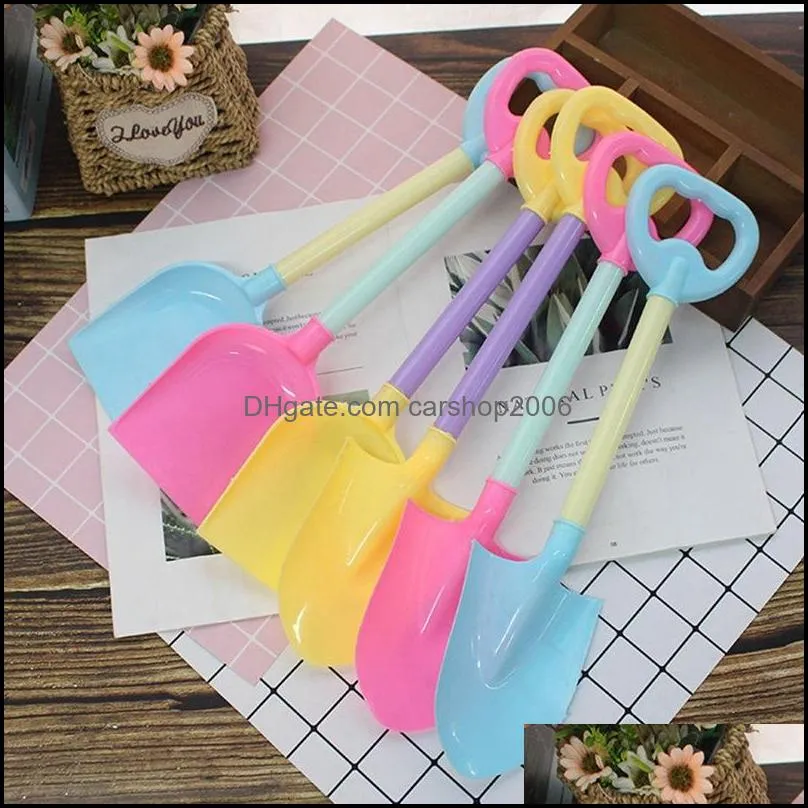 Plastic Beach Shovel for Kids Outdoor Digging Sand Snow Summer Beaches Toys Child Playing Sand Tool Play House