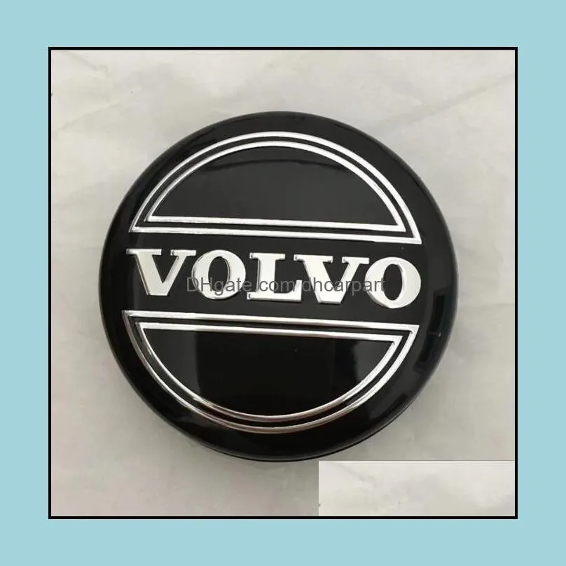 80pcs For Volvo Wheel Hub Cap Center Covers 64mm S40 S60 S80L XC60 XC90ABS Logo Cover