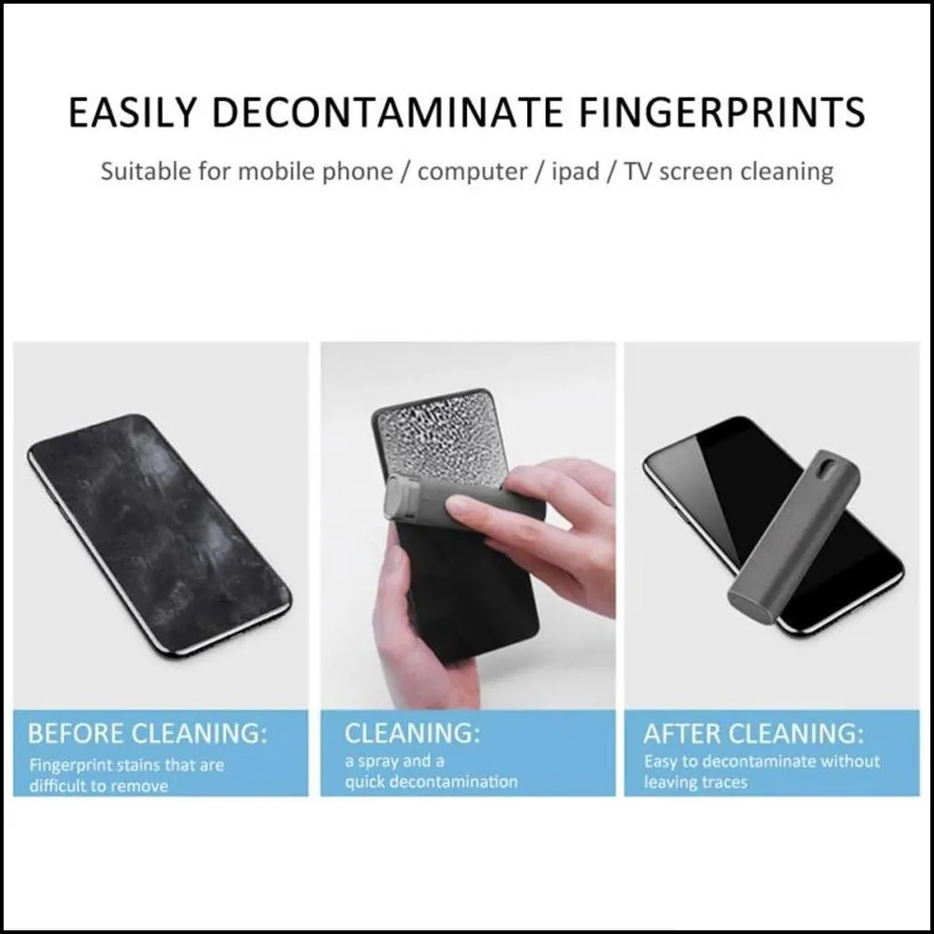 Mobile Phone Screen Cleaner Spray Portable Cleaning Artifact Computer Screen Dust Removal Clean Tool
