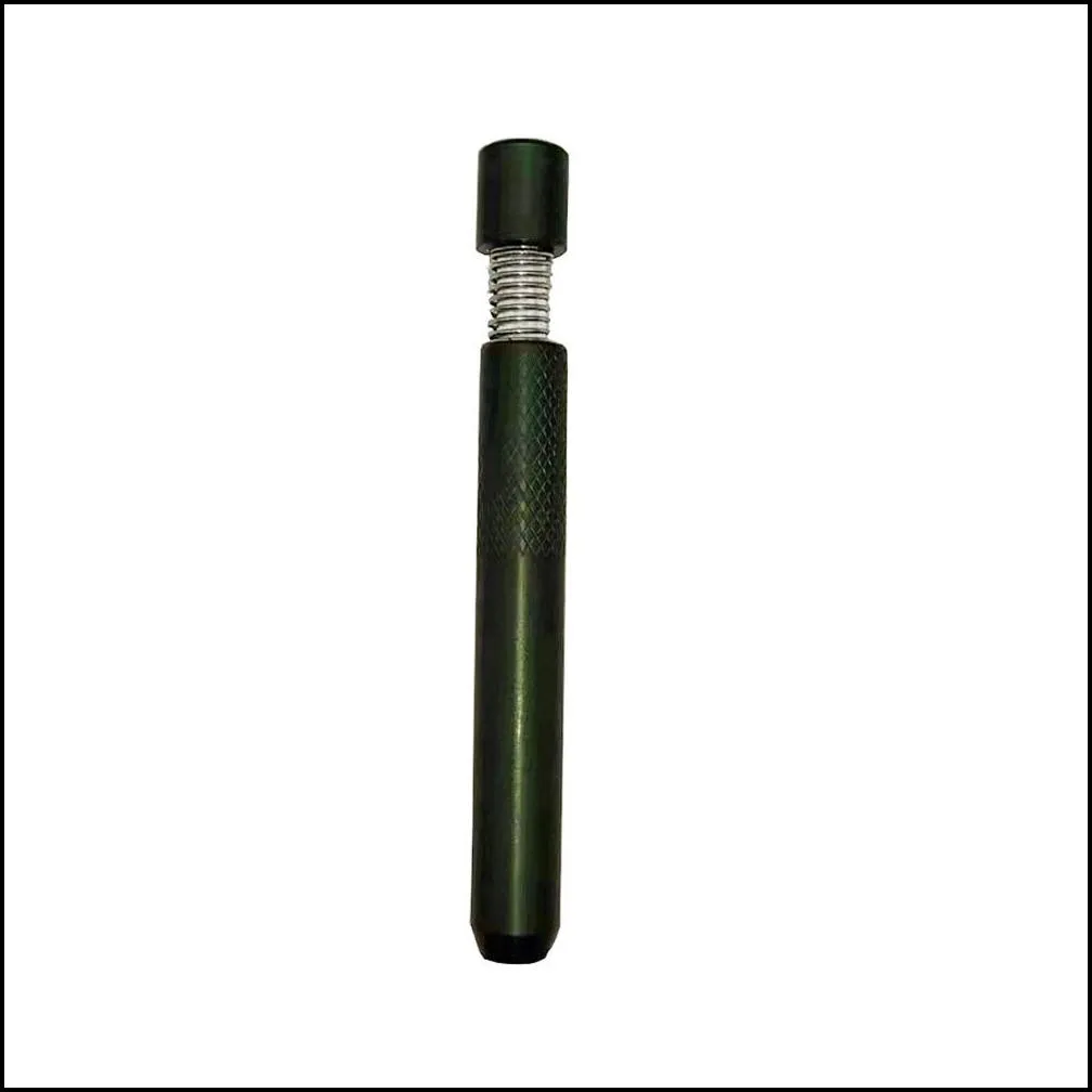 metal cigarette smoking pipe one hitter cigarette holder dugout pipa weeding tobacco herb pipes smoke accessories