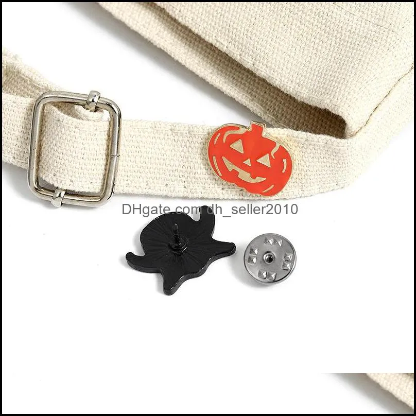 cartoon enamel brooch pin halloween jewelry pumpkin shaped alloy oil dripping brooches creative personality badge 1 6qs1 e3