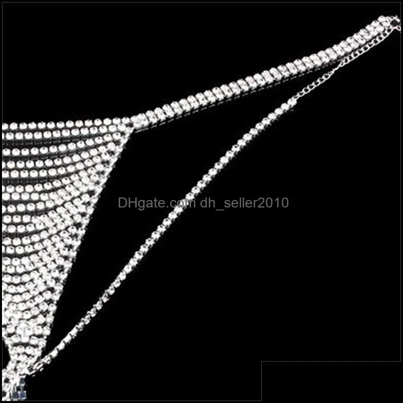 lady sexy bikini thong panties chain porno erotic underwear belly chain crystal body chain for women couple sexy jewelry t200508 824