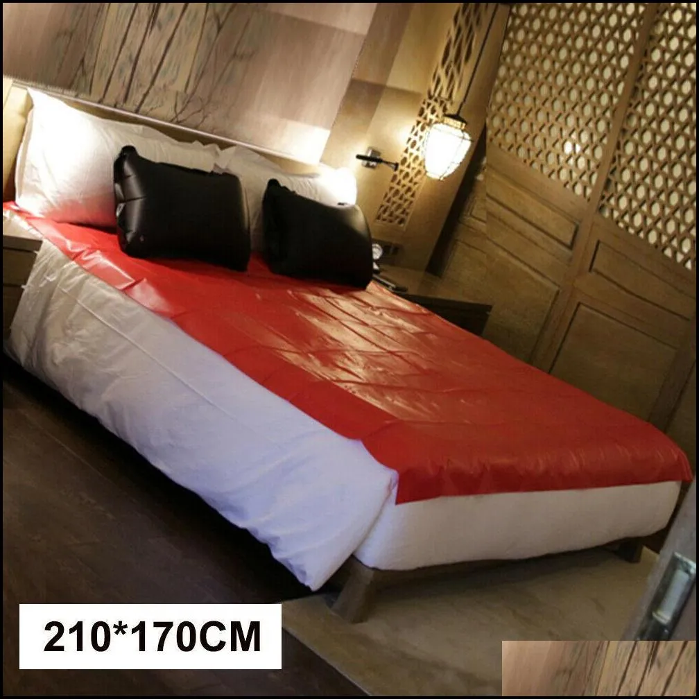 Thumbedding PVC Waterproof Sex Bed Sheet For Adult Couple Game Passion Supplies Sleep Cover LJ2008192192