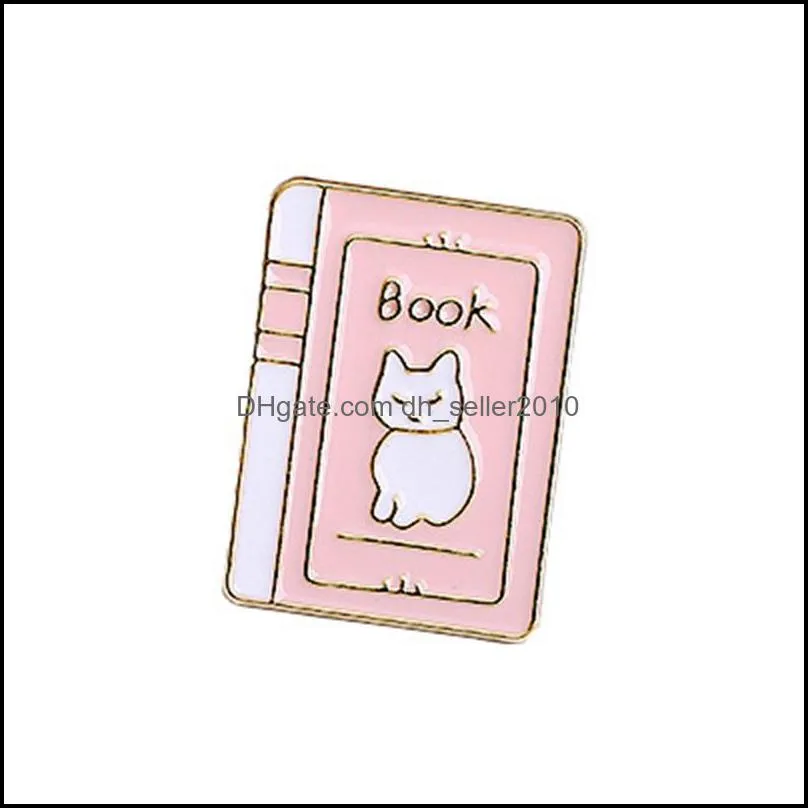 enamel armed lapel brooches pin funny cartoon kitten cat animal badge ins cute anime brooch exquisite accessories 1 79ks e3