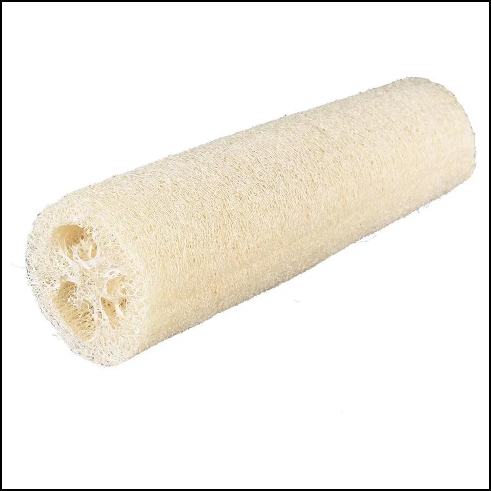 25cm natural loofah bath shower sponge exfoliating back brush natural luffa sponge remove dead skin sponge