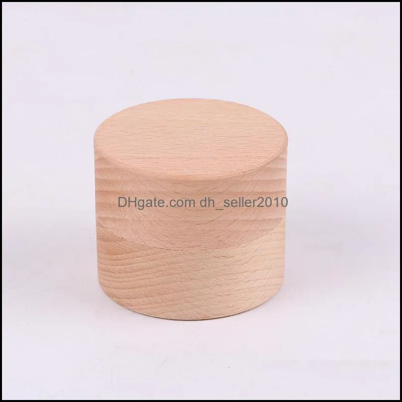 small round wooden storage boxes ring box vintage decorative natural craft jewelry box case wedding accessories61 q2