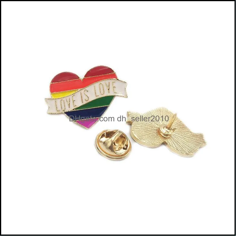 rainbow lgbt brooch cartoon heart flag sheep mouse enamel pins lesbians gays pride badge lover clothes lapel pin gift c3
