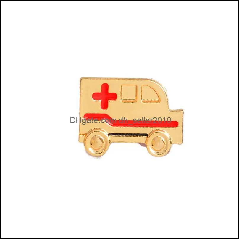 ambulance pins badges brooches lapel pin brooch doctor nurse medical school graduation gift nurse jewelry 372 t2