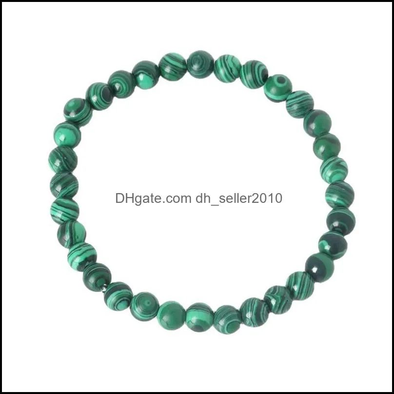 8mm malachite beads bracelet,elastic malachite gemstone bracelet ,gemstone bracelet,gifts 120 w2