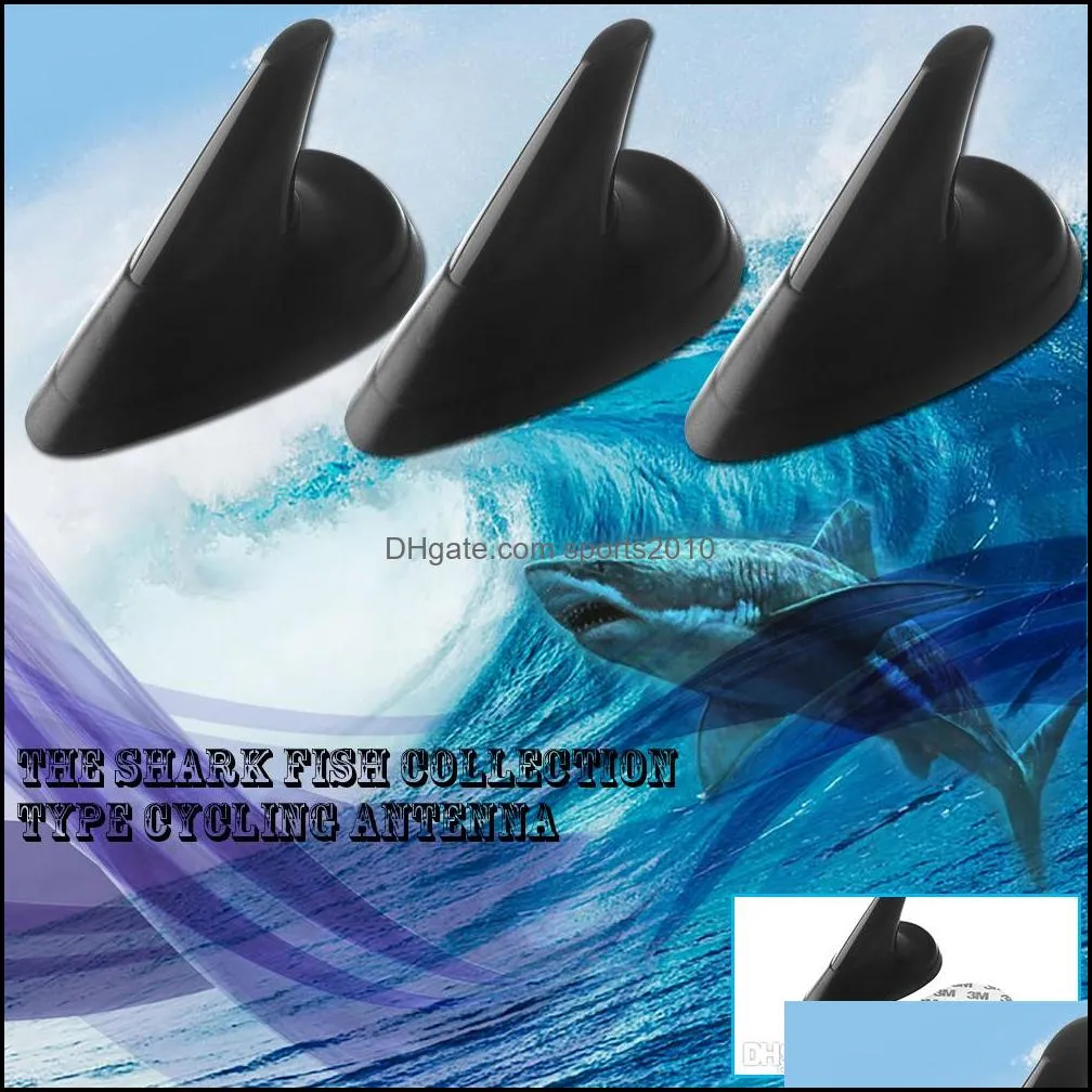 car antenna black dummy shark fin style aerial mini antenna car decoration car accessories