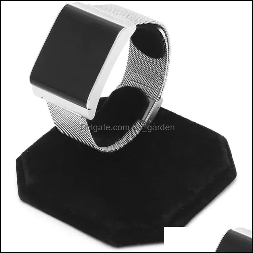 Jewelry Pouches Bags C Shape Design Bracelet Watch Display Stand Brit22