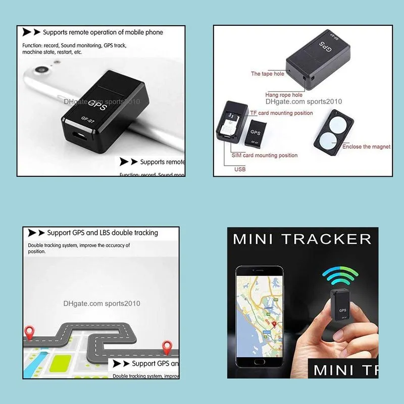 Mini GPS Long Standby Magnetic SOS Tracker Locator Device Voice Recorder