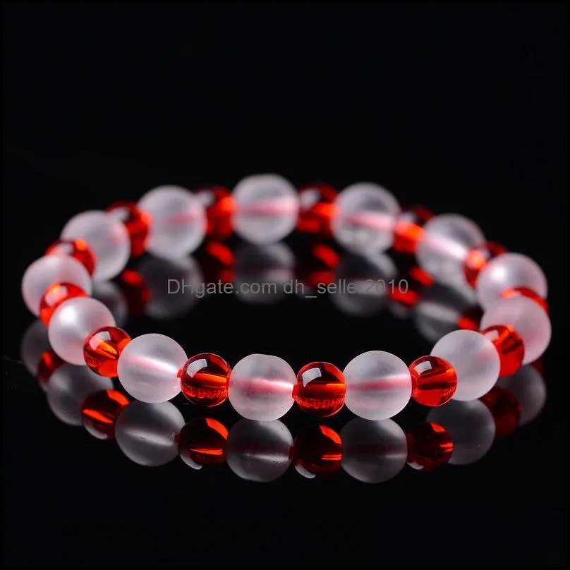 beads strands bracelet handmade charm fit healing balance bead yoga bracelets for women men unsex 867 b3
