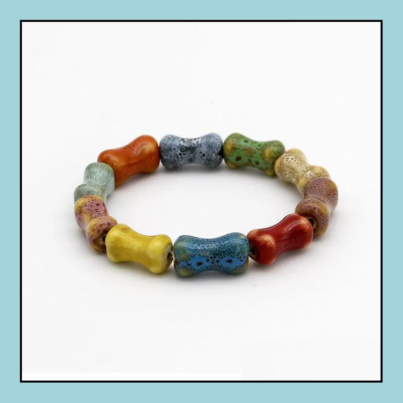 volcano colorful spirit bead heart-shaped bracelet bohemia joker national wind bracelet beads bracelets