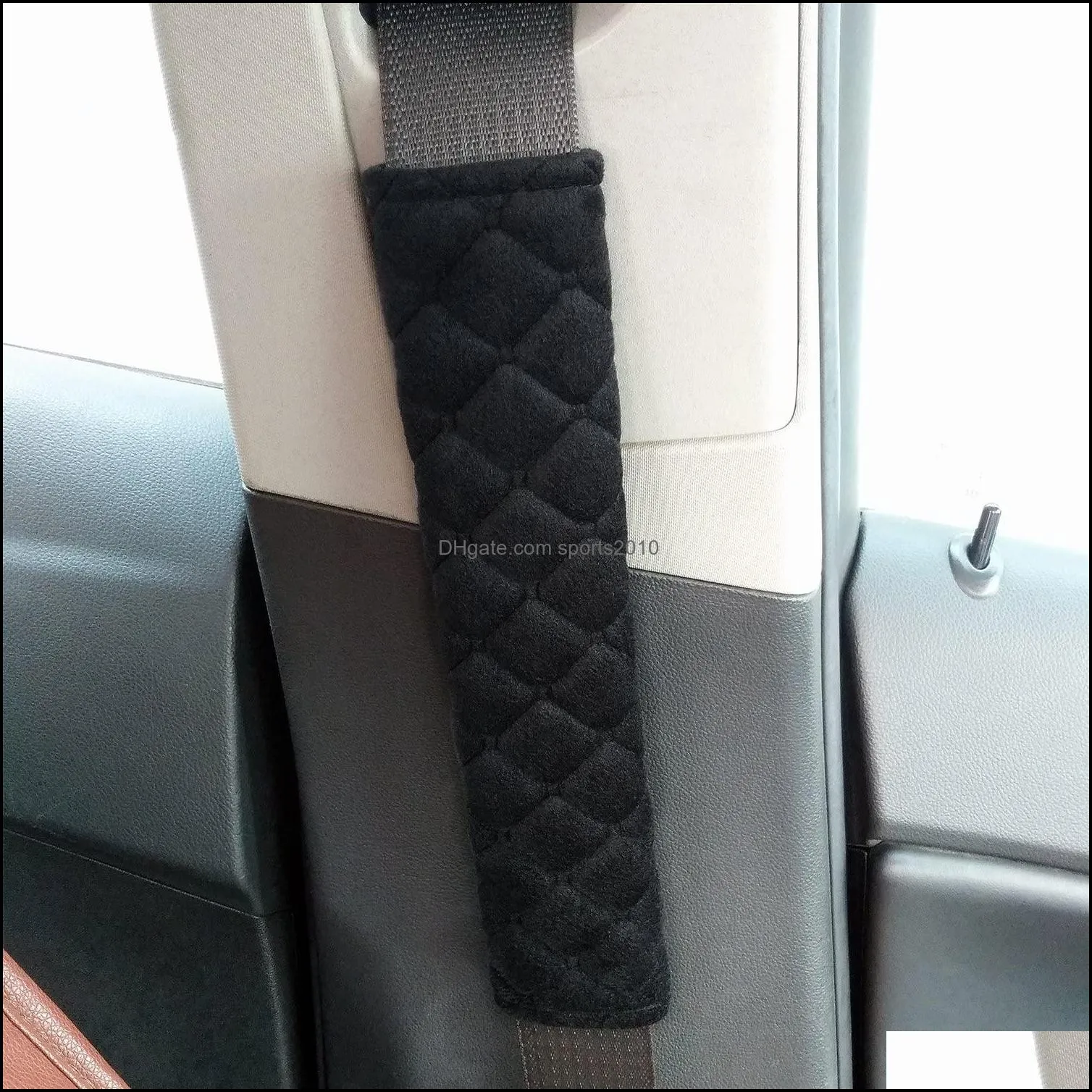 Universal Car Seat Belt Pads Cover,Seat Belt Shoulder Strap Covers Harness Pad Soft Comfort Helps Protect You Neck Shoulder