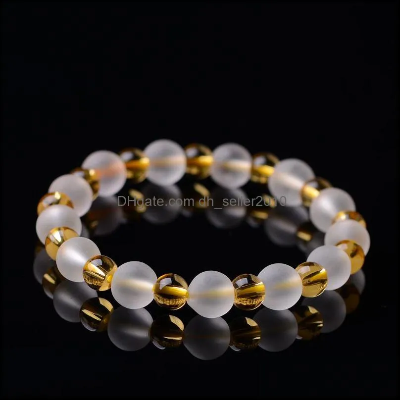 beads strands bracelet handmade charm fit healing balance bead yoga bracelets for women men unsex 867 b3