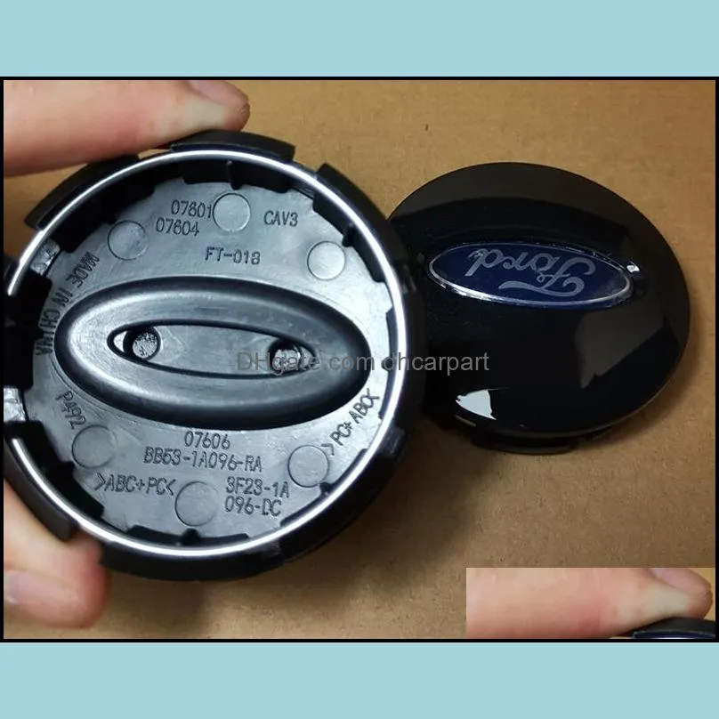 for ford edge explorer wheel hub center cap wheel case covers emblem 66mm electroplate/silver/black 4pcs/set