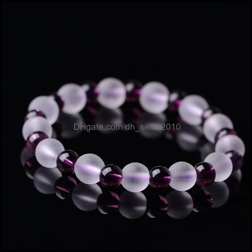 beads strands bracelet handmade charm fit healing balance bead yoga bracelets for women men unsex 867 b3