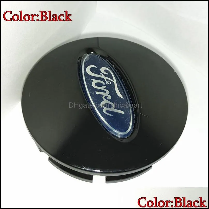for ford edge explorer wheel hub center cap wheel case covers emblem 66mm electroplate/silver/black 4pcs/set