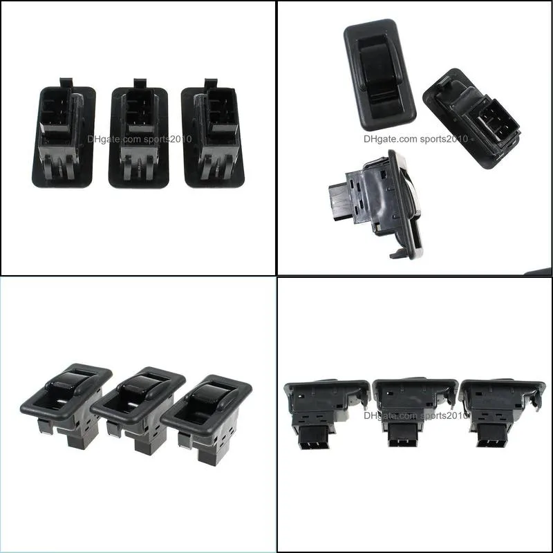 new 3pcs/lot electric power window control switch button fr rl rr 5pins for mitsubishi pajero v43 v10 v30 montero mb781916