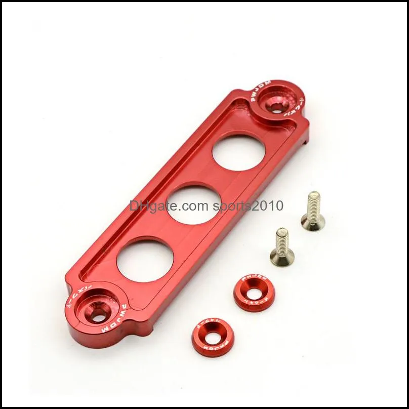 car racing battery tie down hold bracket lock anodized for jdm honda civic/crx 88-00 car accessory