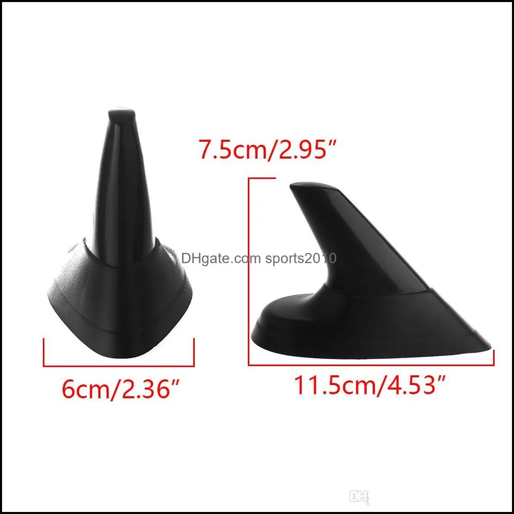 car antenna black dummy shark fin style aerial mini antenna car decoration car accessories