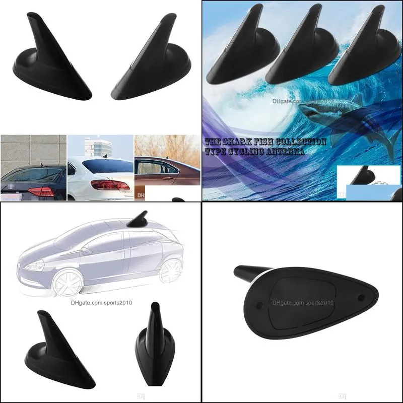 car antenna black dummy shark fin style aerial mini antenna car decoration car accessories