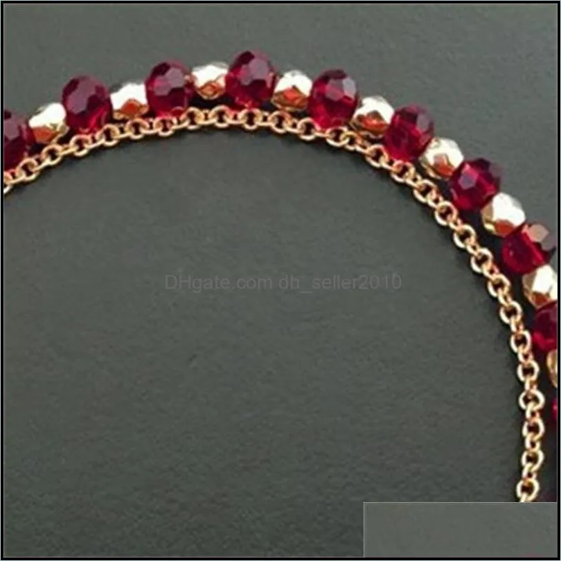 lucky fatima hamsa hand blue evil eye charms bracelets & bangles multilayer beads turkish jewelry for women 641 k2