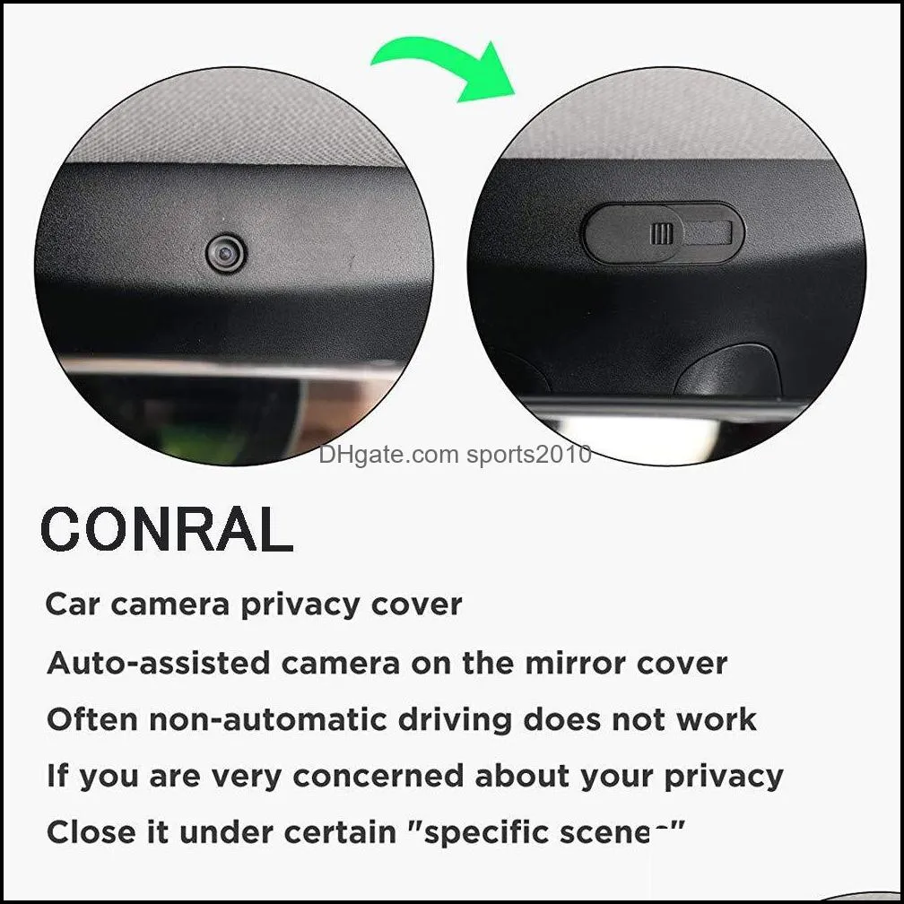 Webcam Cover for Tesla Model 3 2017-2019 Car Camera Privacy Cover Caps 1PCS/set