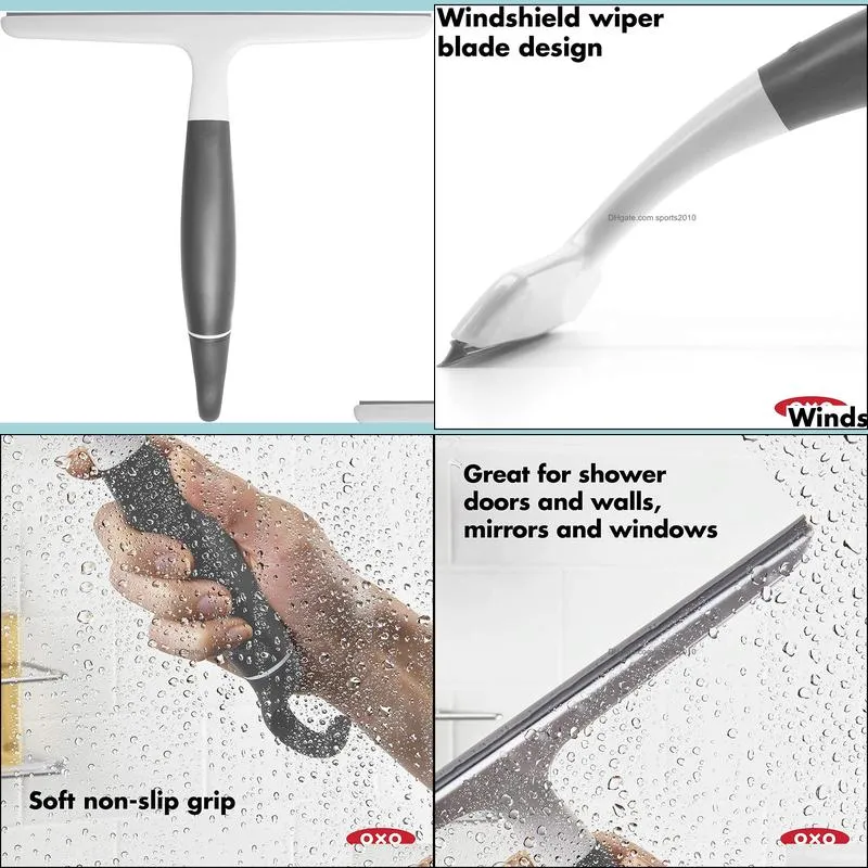 Good Grips Wiper Blade Squeegee,White/Grey