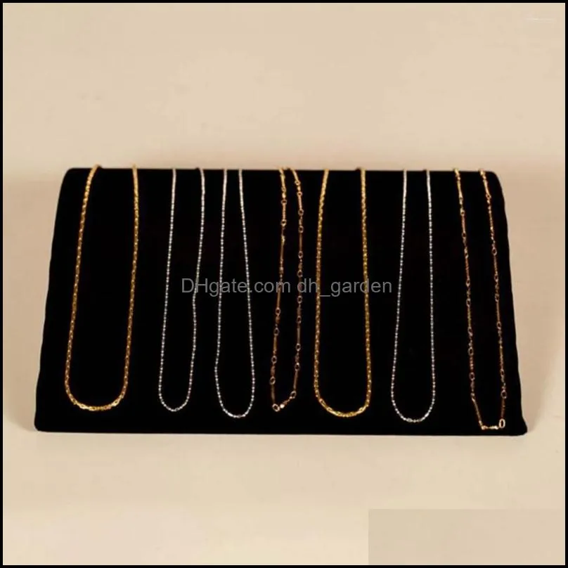 jewelry pouches bridge necklace bracelet display board stand holder rack plate organizer black red shelf