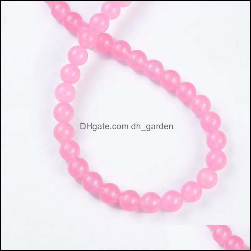 see pic Natural Stone Beads B Color Dark Pink Agate Round Loose For Jewelry Making DIY Bracelet Earrings Accessories 4/6/8/10/12mmsee pic