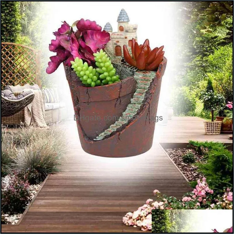 Succulent Plants Planter Flowerpot Rin