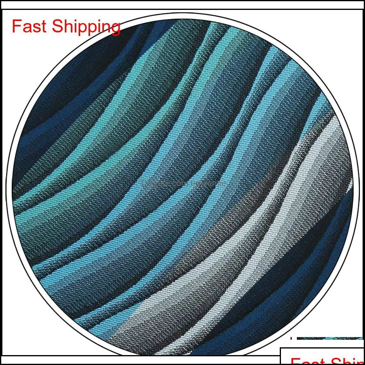 y23 turquoise multicolor ripple abstract classic silk extra long size mens necktie tie fjbg9