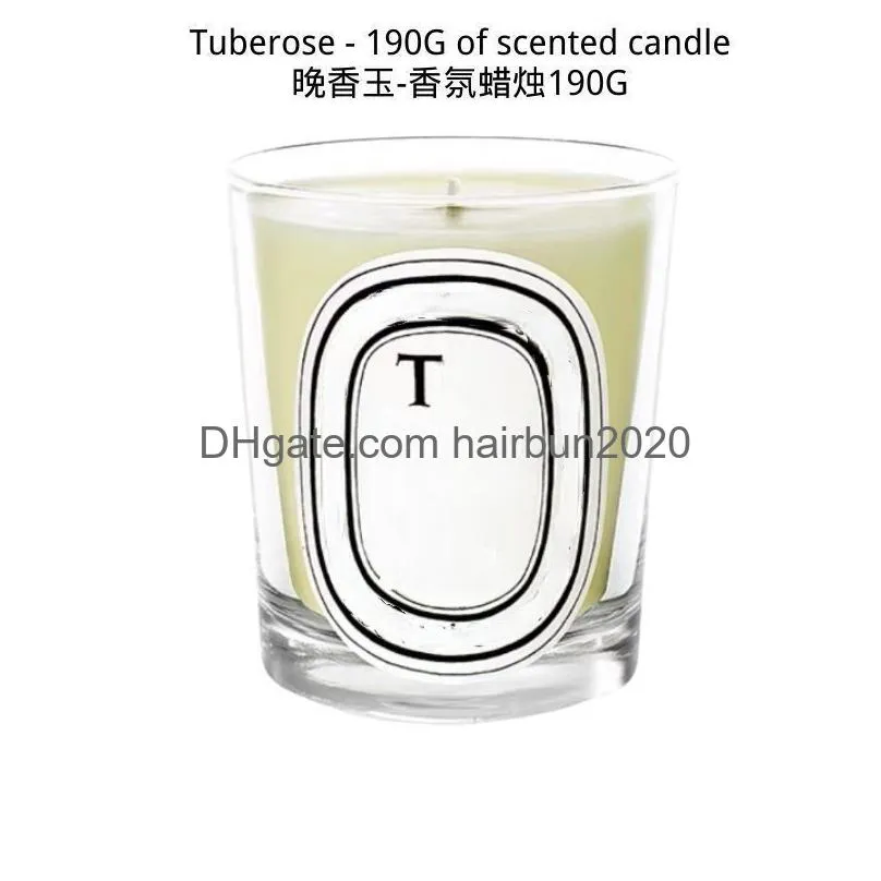 190g scented candle including box dip colllection bougie parfumee home decoration collection item