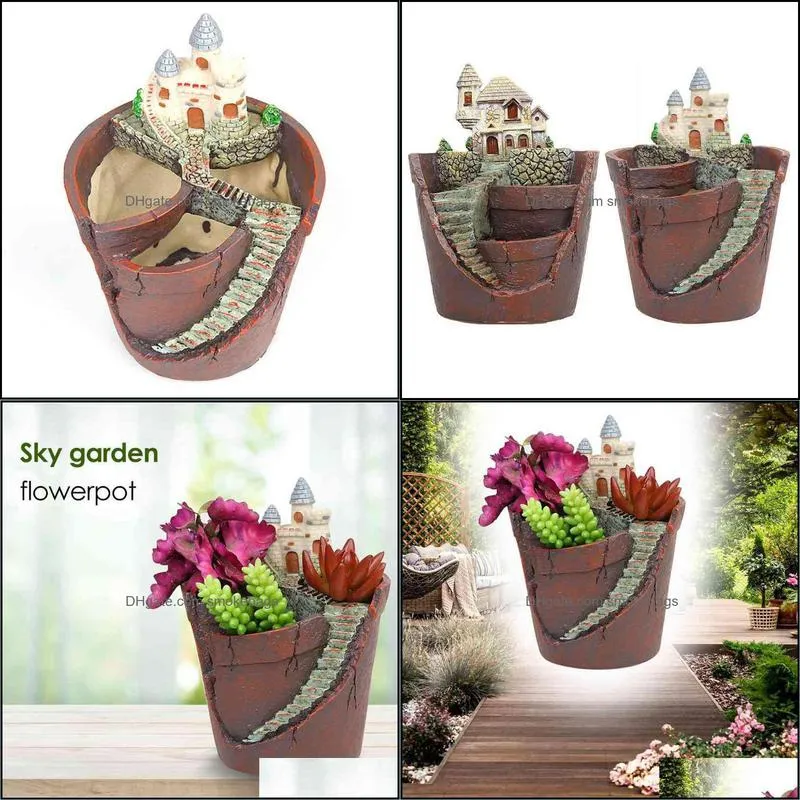 Succulent Plants Planter Flowerpot Rin