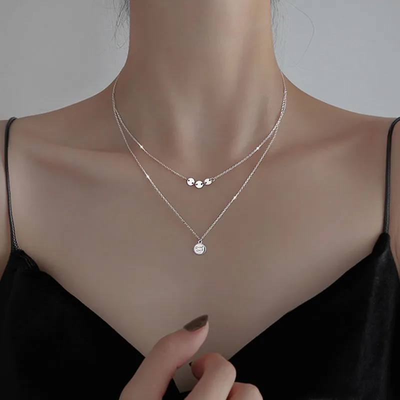 minimalist 925 sterling silver geometric necklace aaa shiny zircon long cube fine jewelry girls party birthday got engaged gift necklaces aliexpress