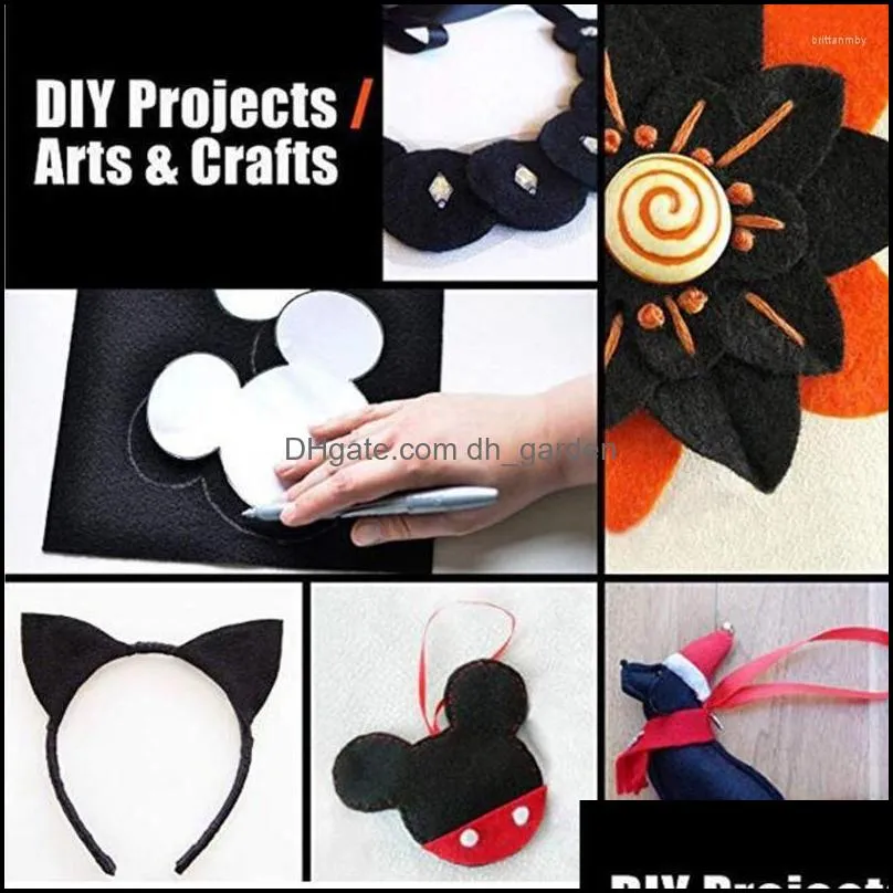 Jewelry Pouches Black Felt Fabric Adhesive Sheets With Sticky Glue Back For Art & Crafts 32CE