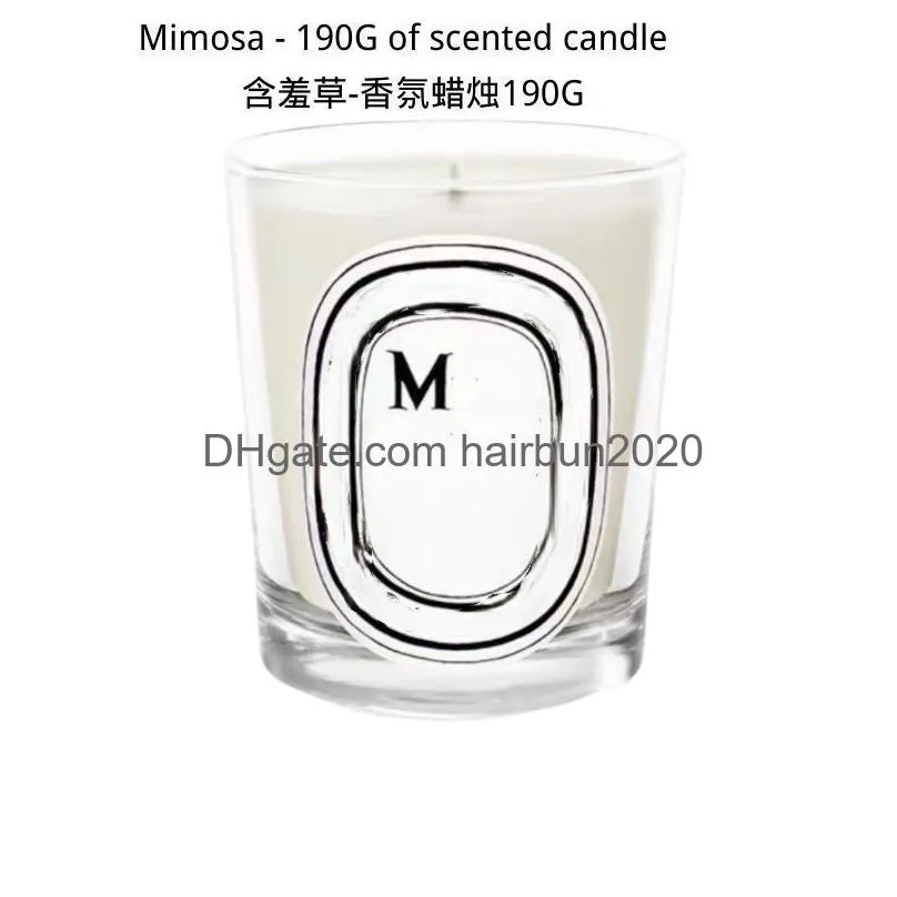 190g scented candle including box dip colllection bougie parfumee home decoration collection item