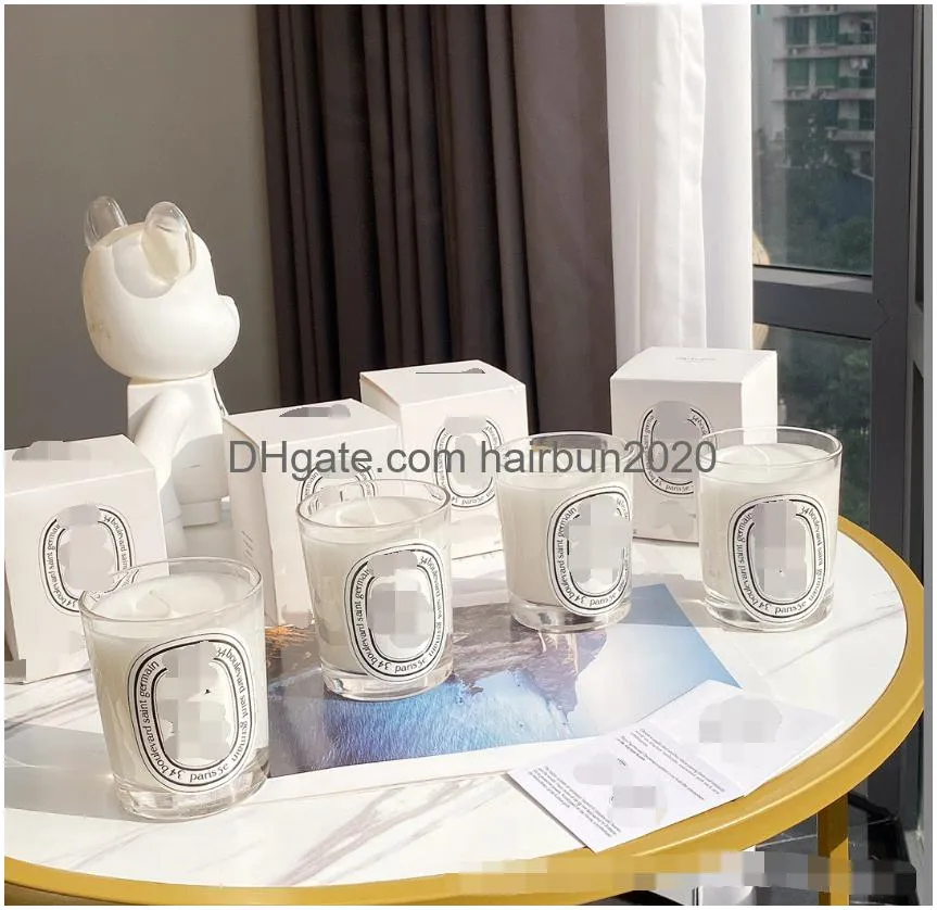 190g scented candle including box dip colllection bougie parfumee home decoration collection item