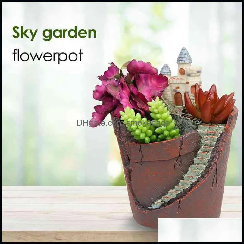 Succulent Plants Planter Flowerpot Rin