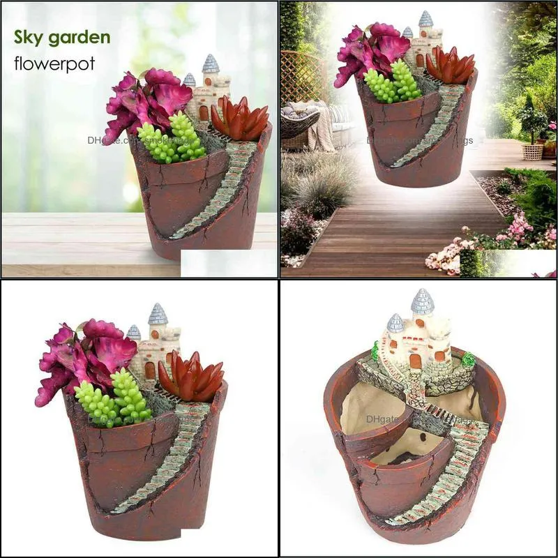 Succulent Plants Planter Flowerpot Rin