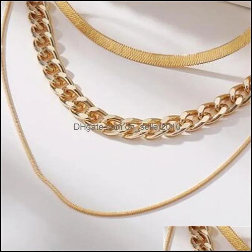 17KM Fashion Multi-layered Snake Chain Necklace For Women Vintage Gold Coin Pearl Choker Sweater Necklaces Party Jewelry Gift 572 Z2