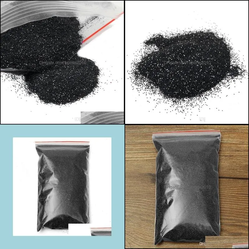 170g pet 0 4mm black glitter metal flake auto car bike paint additive decor