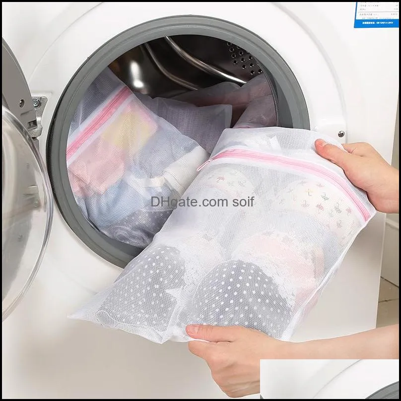 Washing Machine Laundry Bag Special Purpose Protect Cloth Fine Net Soft Travel Storage Bags Multi Purpose