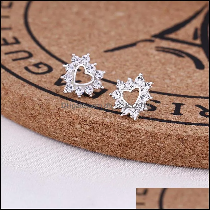 45 styles creative ear studs fashion snowflake beer crystal rhinestone pearl new pearl earrings